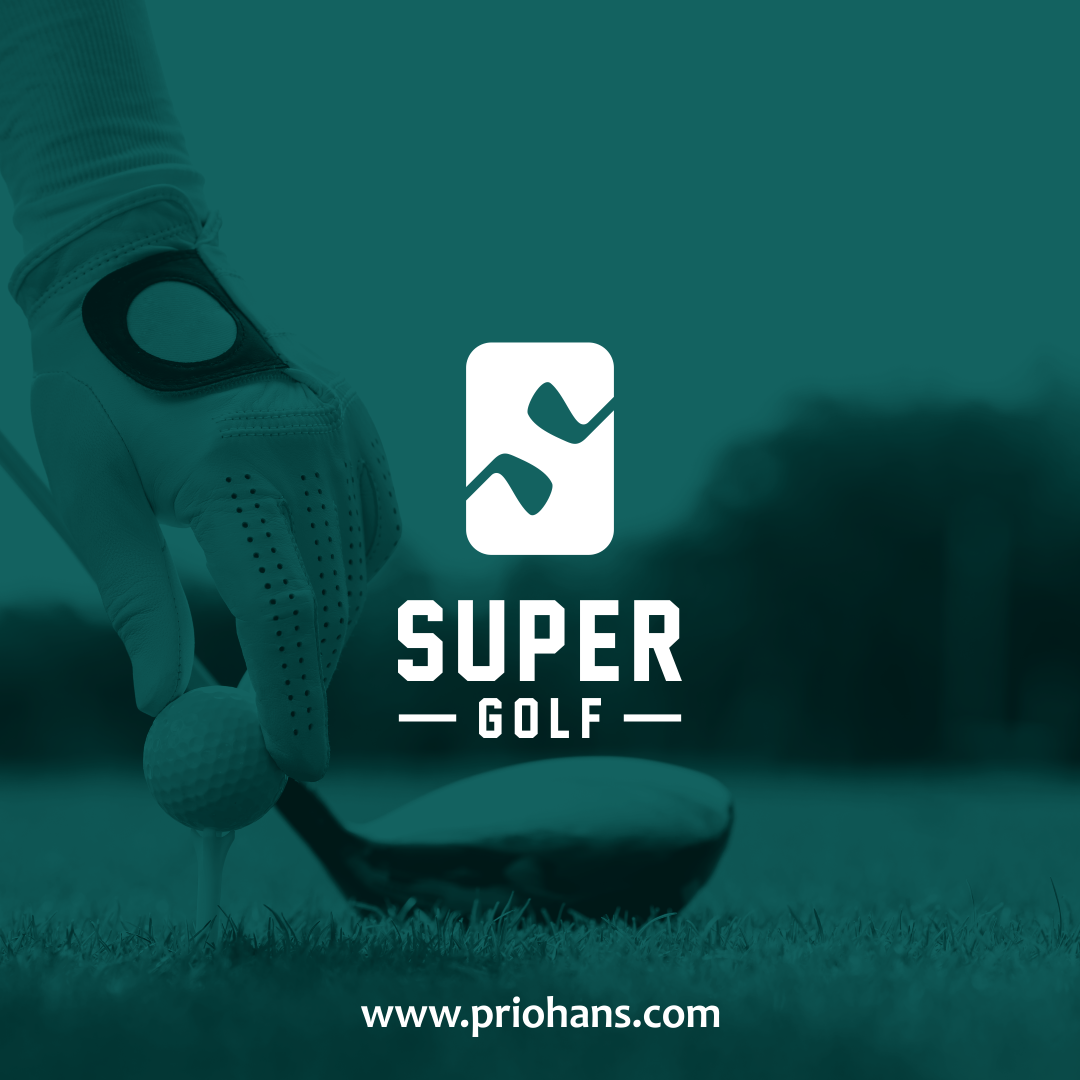 Letter S and Stick Golf Logo brand branding color design golf golf logo illustration letter s letter s logo logo negative space logo prio hans s logo stick golf logo typography ui ux vector