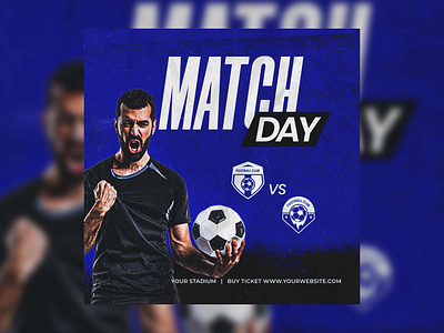 Matchday Schedule Football Flyer branding design flayer graphic design illustration logo motion graphics poster ui