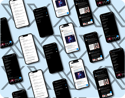 Enhancing the UI of X (formerly Twitter) for a better UX app branding design mobile app design mobile ui twitter ui user experience design user research ux
