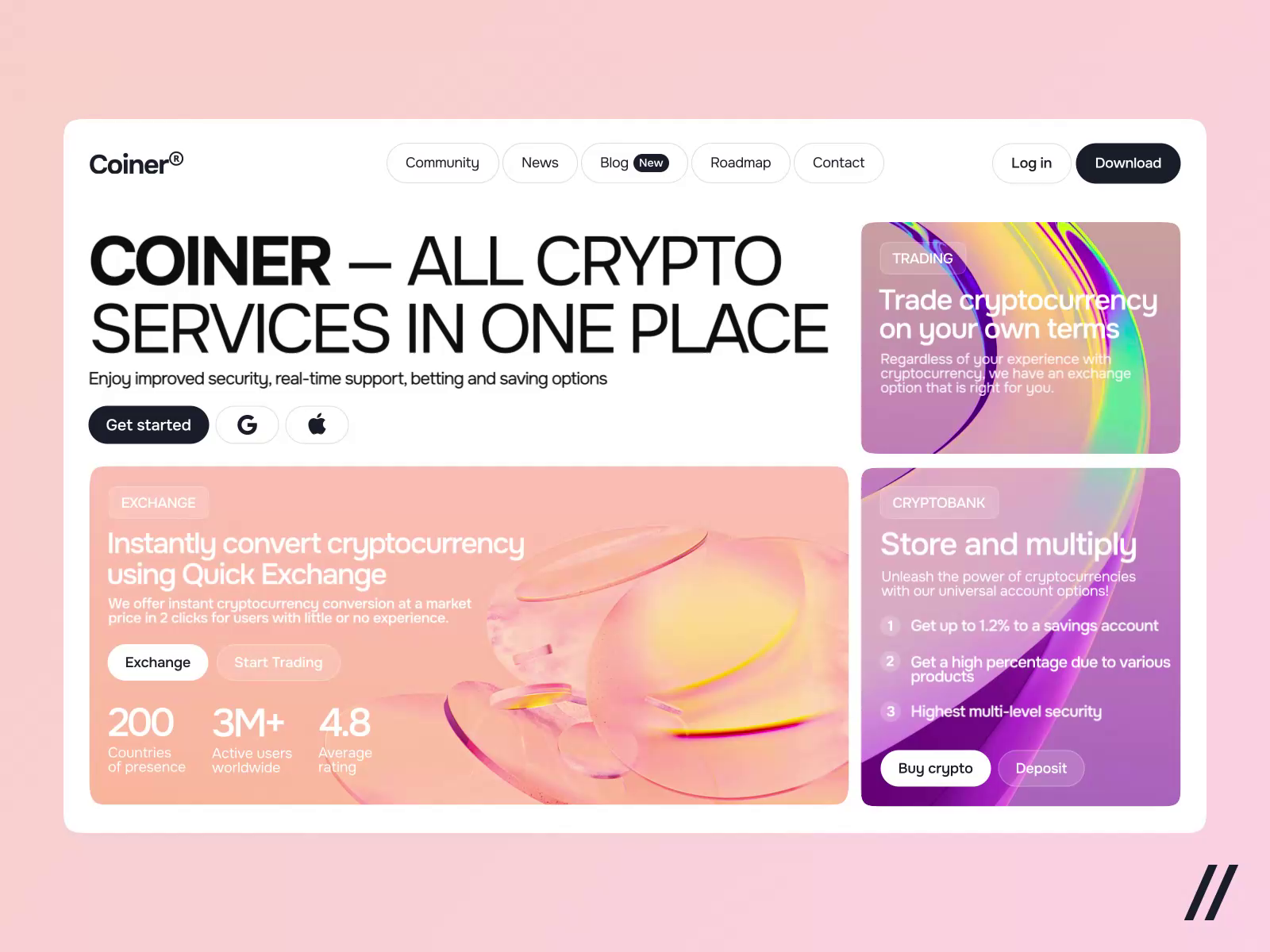 Example of Landing Page Redesign