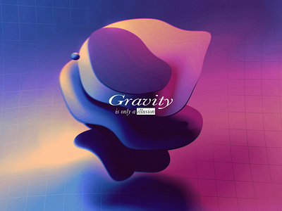 Gravity 3d graphic design