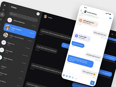Messaging app for PocketSuite app desktop ios messaging mobile