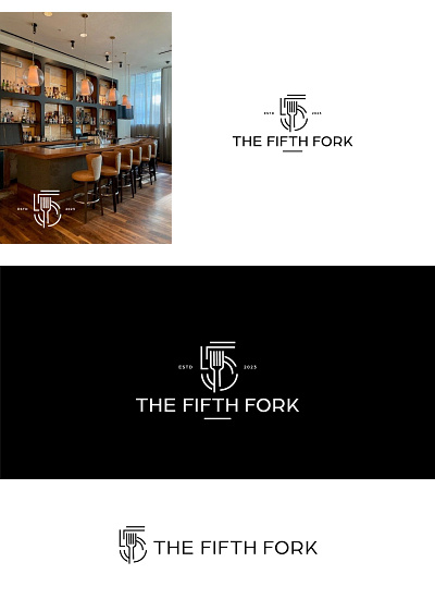 The Fifth Fork_Logo design branding graphic design logo