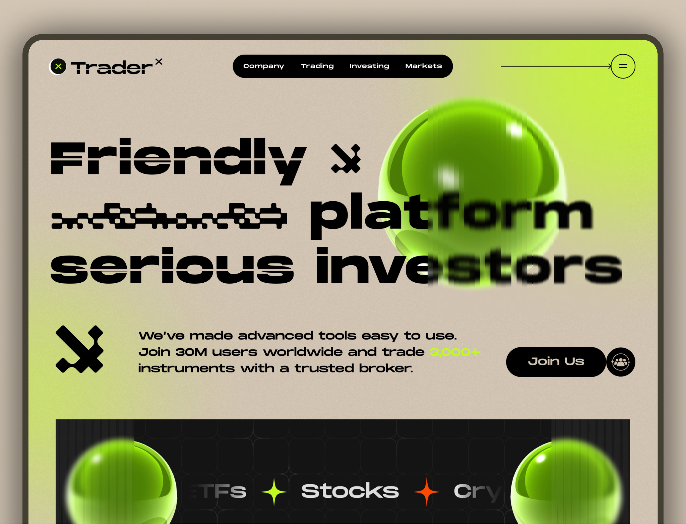 Crypto Trading Platform Website Design by RahMan for ITO Team on Dribbble