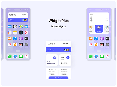 Widget Plus +120 iOS widgets activity apple fitness ios ui widget widgets