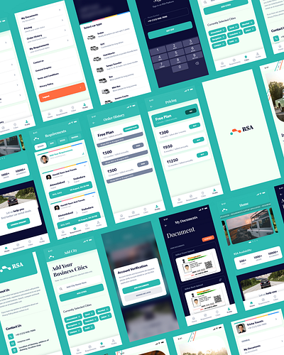We are excited to present the project we did for the RSA App app branding design graphic design illustration jaraware jarawareinfosoft logo ui ux