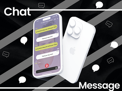 Chat App Design add apple black call camera chat files grey iphone me message mms prototype record sms text video white wireframe you