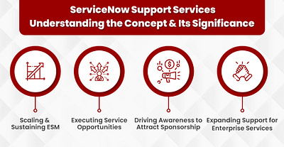 Unlocking Business Potential with ServiceNow Support Services app branding design graphic design illustration logo typography ui ux vector