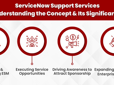 Unlocking Business Potential with ServiceNow Support Services app branding design graphic design illustration logo typography ui ux vector