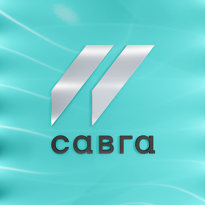 Логотип «Савга» 3d branding design logo vector