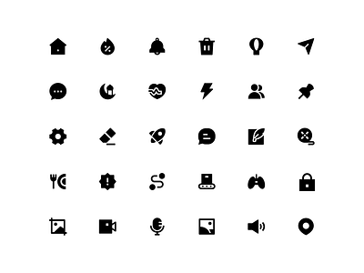 Sharp Solid Icons clean design figma figma plugins free icon icon icon library icon pack icon set iconography icons interface icon minimal sharp icon solid solid icon ui ui design ux