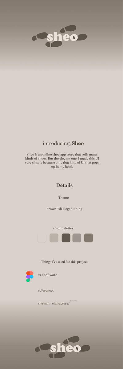 Sheo - Shoe App design UI design logo ui