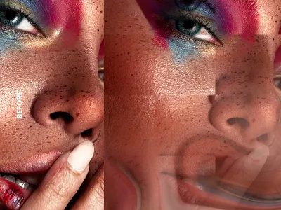 Broken Scanner - Dusty Distortion Photoshop Effect branding broken design digital design distortion dusty effect graphic design photoshop action photoshop effect poster design presentation preset print design product design scanner