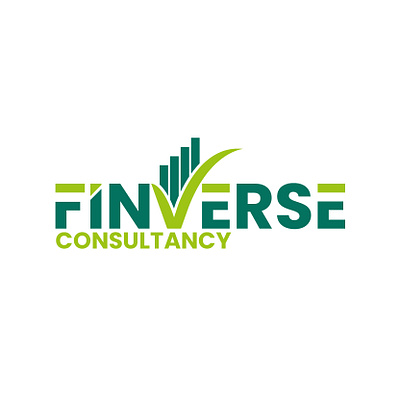 Finverse Consultancy logo accountinglogo branding consultantlogo design financelogo graphic design icon logo logotype mini minimalistlogo modernlogo