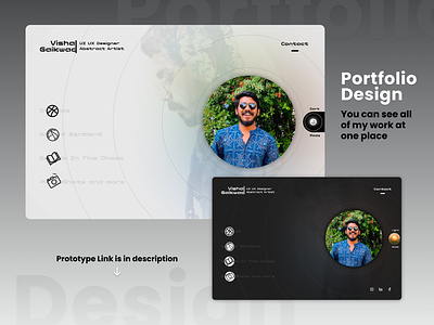 Portfolio Design 3d animation app app design art of sentient artofsentient be calm in this chaos branding design graphic design illustration logo motion graphics portfolio portfolio design ui ui ux ux vishal gaikwad website design