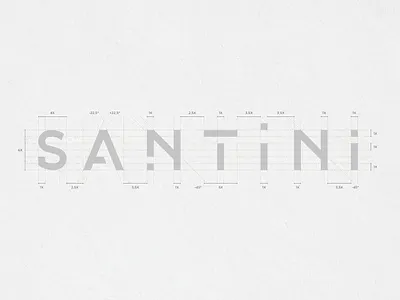 Santini Studio [Unselected_Logo + Branding] architecture art direction brand identity branding charte graphique corporate identity design font design graphic design graphiste freelance logo logo construction logo guidelines logo maker logotype sans serif typography