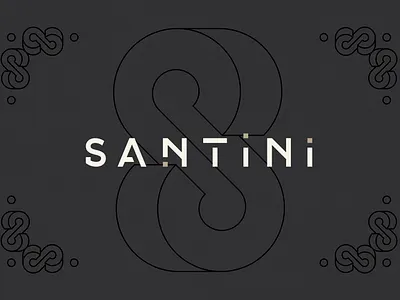 Santini Studio [Unselected_Logo + Branding] architect logo art direction brand identity branding charte graphique corporate identity design escher perspective graphic design graphiste freelance identité visuelle logo logo designer logo maker logotype mockup s logo