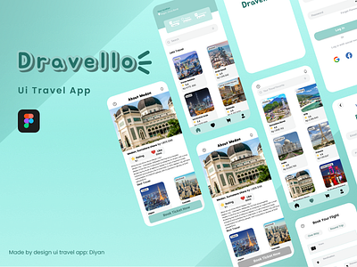 Ui Travel App -Dravello ui