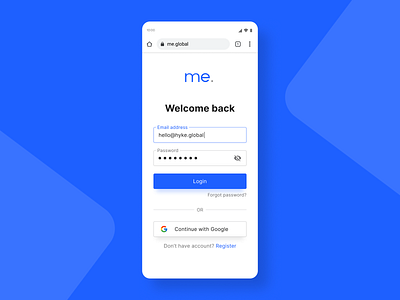 Simple Login Screen UI app design daily ui challenge dailyui design graphic design login form ui design login screen ui mobile app design ui ui design ui design challenge uiux user experience design user interface design ux ux design