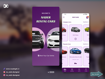 Rental Car app (Redesign) app app design car figmadesign rent rental car ui uidesign ux webdesign