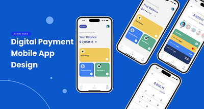 Digital Payment App apps community design designconcept designer designers figma mobileapp mobileapp design payment app payment gateway ui uiux userexperinece ux