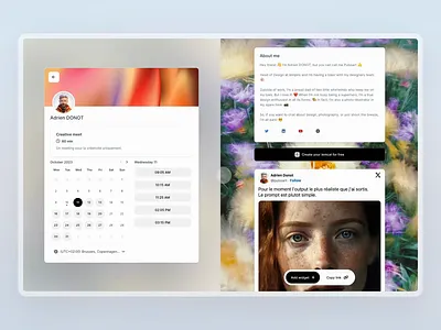 lemcal booking page booking calendly lemcal lemlist saas ui