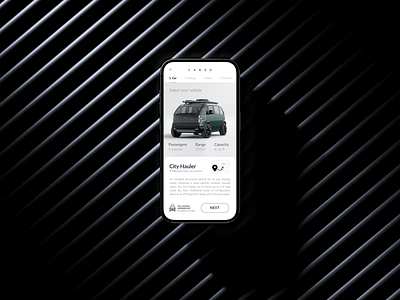 Canoo App app automotive canoo car design interactive interface ios mobile truck ui uiux ux vehicle
