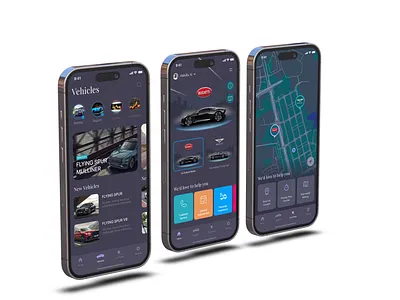 iPhone App Design android application booking design icons illustration iphone map ui