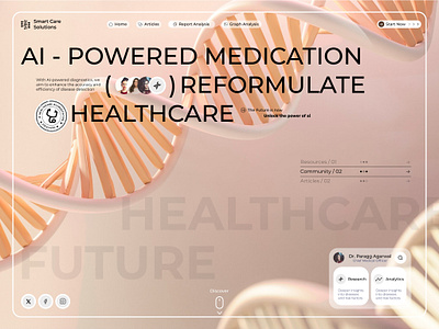 HealthCare branding design graphic design new ui uiux ux