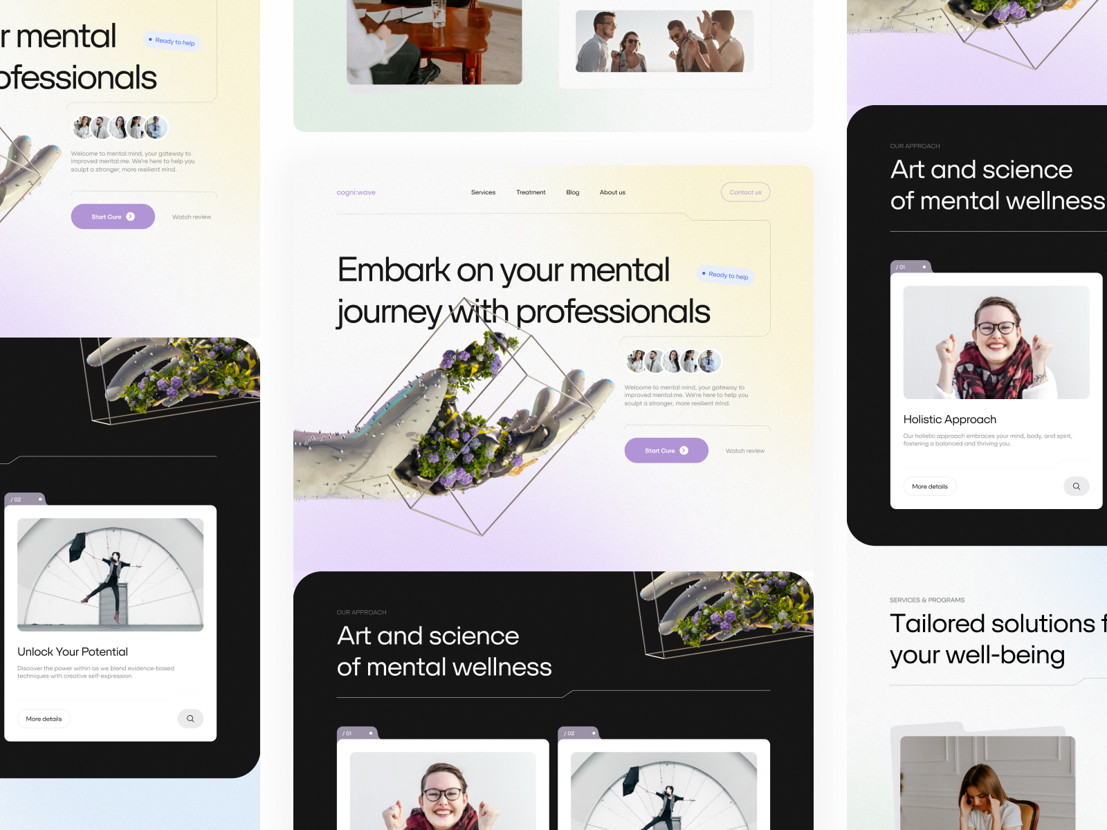 Cogni:wave - Web Design for Mental Health Websites by Phenomenon Studio ...