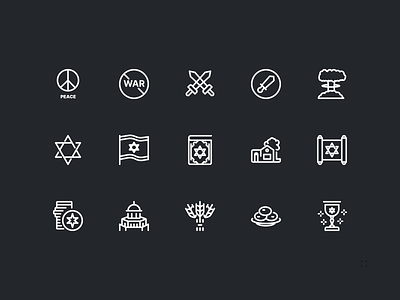 Israel cultural Icons blast bomb culture design download free icons israel line news openstroke palestine simple stroke svg ui ux war