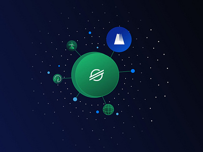 Illustration showing SHx as a climate-friendly cryptocurrency blockchain cryptocurrency fintech graphic design illustration visual design