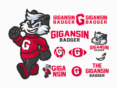 Badger Logo badger badger logo branding design graphic design identity illustration logo mark tshirt vector