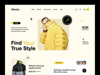 Test Project/ Find Your Style branding design graphic design logo ui ux vector