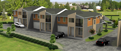 Two-Story House - Exterior Architectural Rendering 3d rendering 3d rendering services architectural rendering exterior