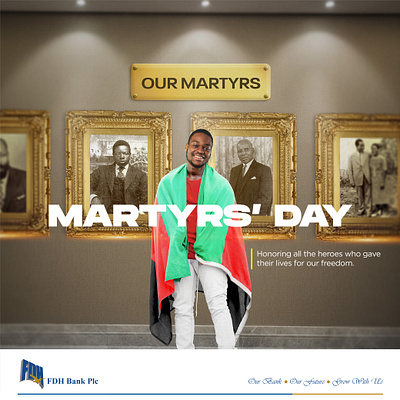 Malawi Heroes Day Holiday social media artwork africa graphic design malawi martyrs photoshop