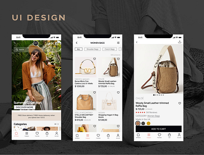 UI/UX Design for the Mobile App MY BRAND (E-Commerce) case study e commerce graphic design mobile app prototyping ui uiux design