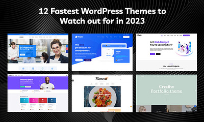 Best 12 Fastest WordPress Themes to watch out for in 2023 fastest wordpress themes