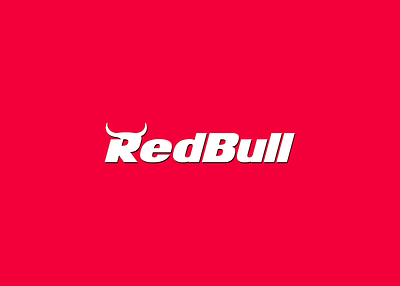 Red Bull rebranding redbull redesign typography vali21