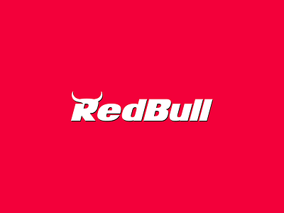 Red Bull rebranding redbull redesign typography vali21