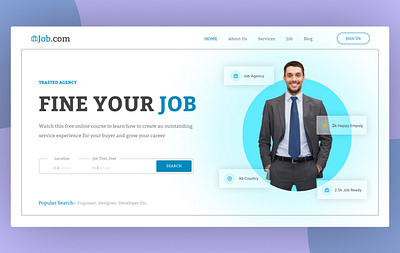 Job Agency Website app design figma figma uidesign landing page landing page ui ui website design uidesign uiux design ux web ui design website website design website ui design