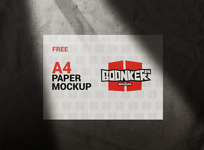 Free A4 Paper Mockup a4 craft paper free mockup graphic design mockup poster poster mockup
