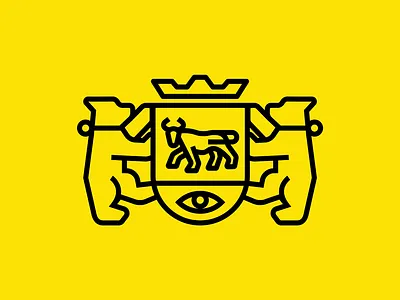 Coat of Arms Šiauliai baltic branding city clean design graphic design linework lithuania logo logomark minimal vector šiauliai