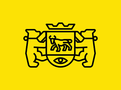 Coat of Arms Šiauliai baltic branding city clean design graphic design linework lithuania logo logomark minimal vector šiauliai