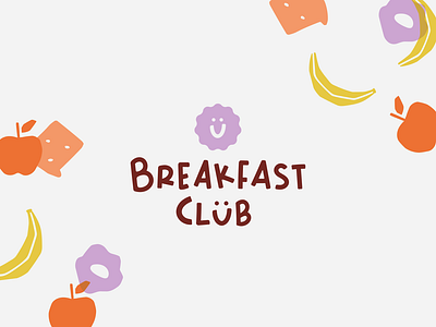 Breakfast Club - Branding brand identity branding breakfast breakfast club bright delivery service fruit graphic design illustration logo visual identity