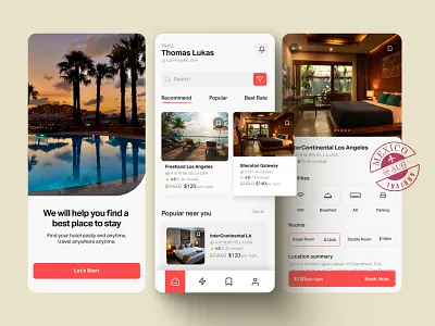 Hotel Booking Mobile App booking app booking mobile app creative creative app creative mobile app design figma hotel booking hotel booking mobile app mobile app ui