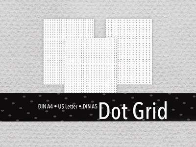 Dot Grid printable by Sandra Bredtmann on Dribbble