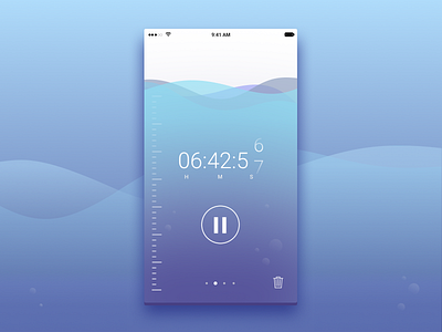 Timer UI screen figma mobile ui timer ui uidesign user experience user interface ux ux design vector visual design