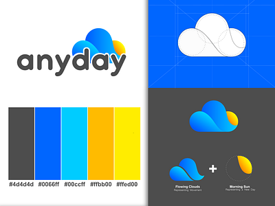 anyday logo design branding design graphic design illustration logo website