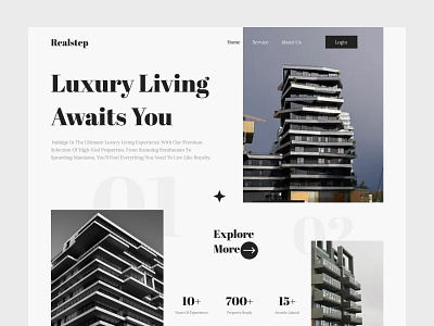 Real Estate Website Design | Landing Page agent apartment building home home booking home rental house landing page luxury website property real estate real estate website rental residence ui web design